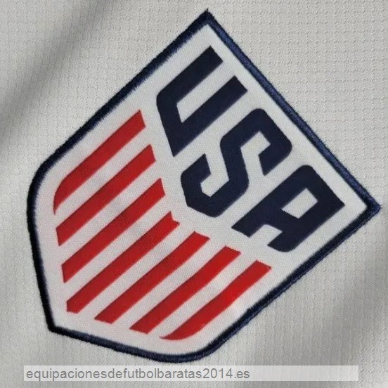 Nuevo Tailandia 1ª Camiseta Estados Unidos 2024 Blanco Baratas